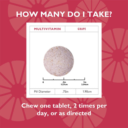 Bariatric Multivitamin Chewable, Iron Free
