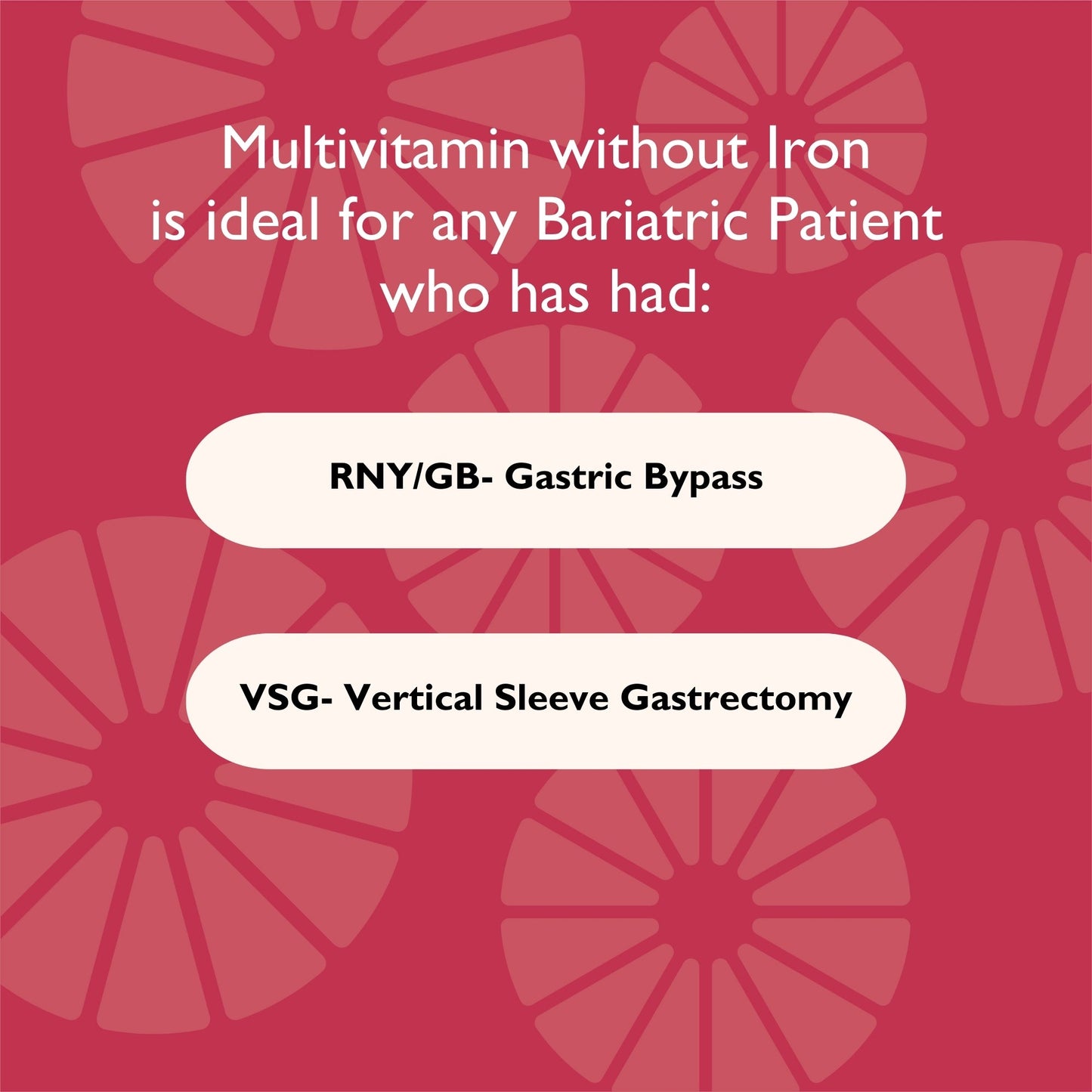 Bariatric Multivitamin Chewable, Iron Free