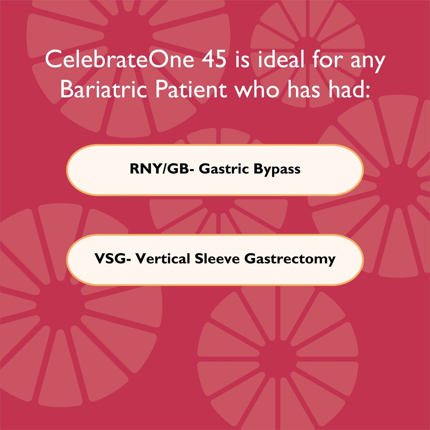 CelebrateONE 45 Once Daily Bariatric Multivitamin Capsule With Iron