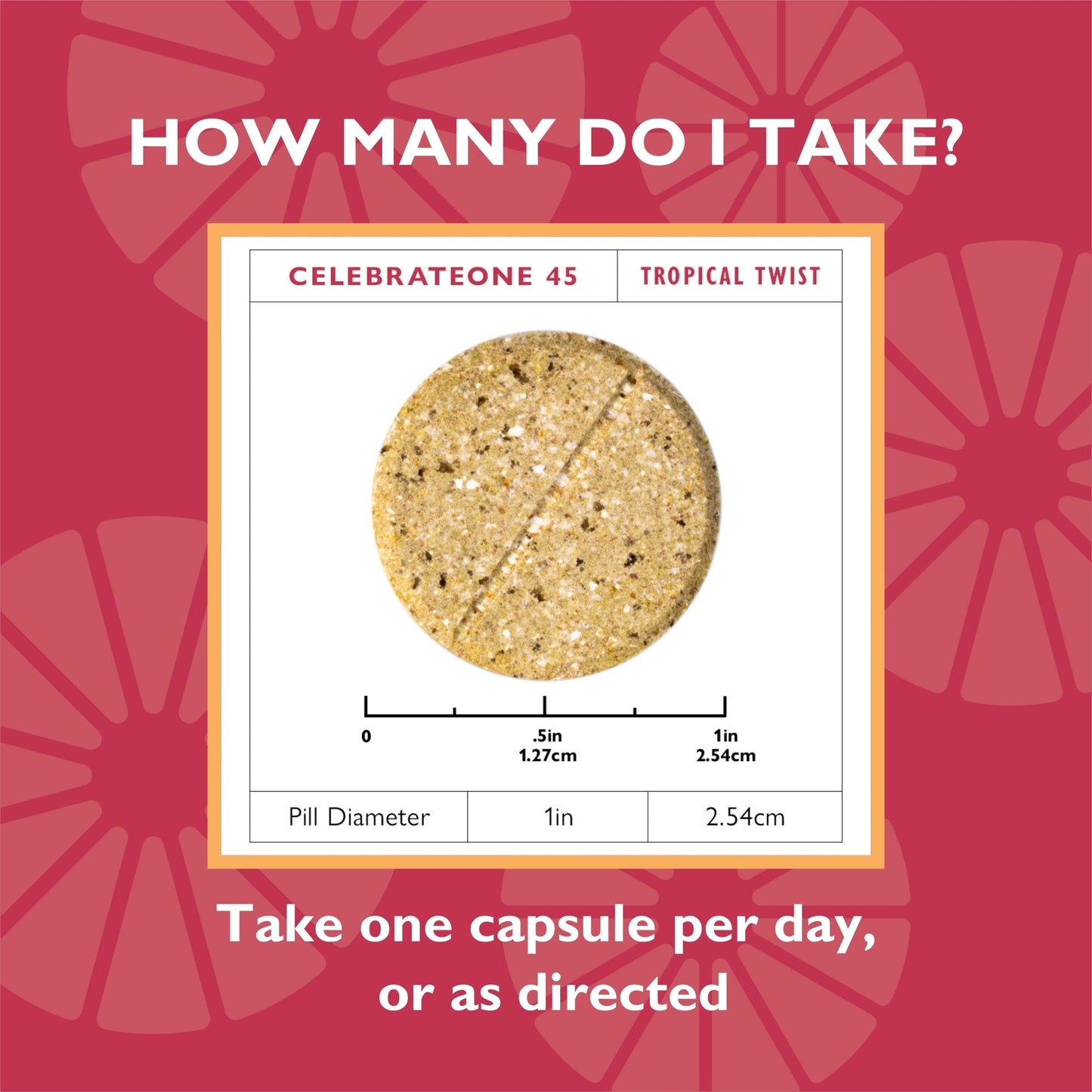 CelebrateONE 45 Once Daily Bariatric Chewable Multivitamin with Iron