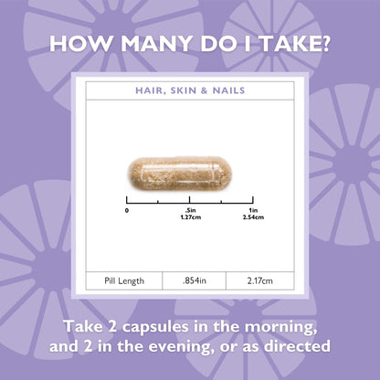 Hair, Skin & Nails Vitamin Capsules