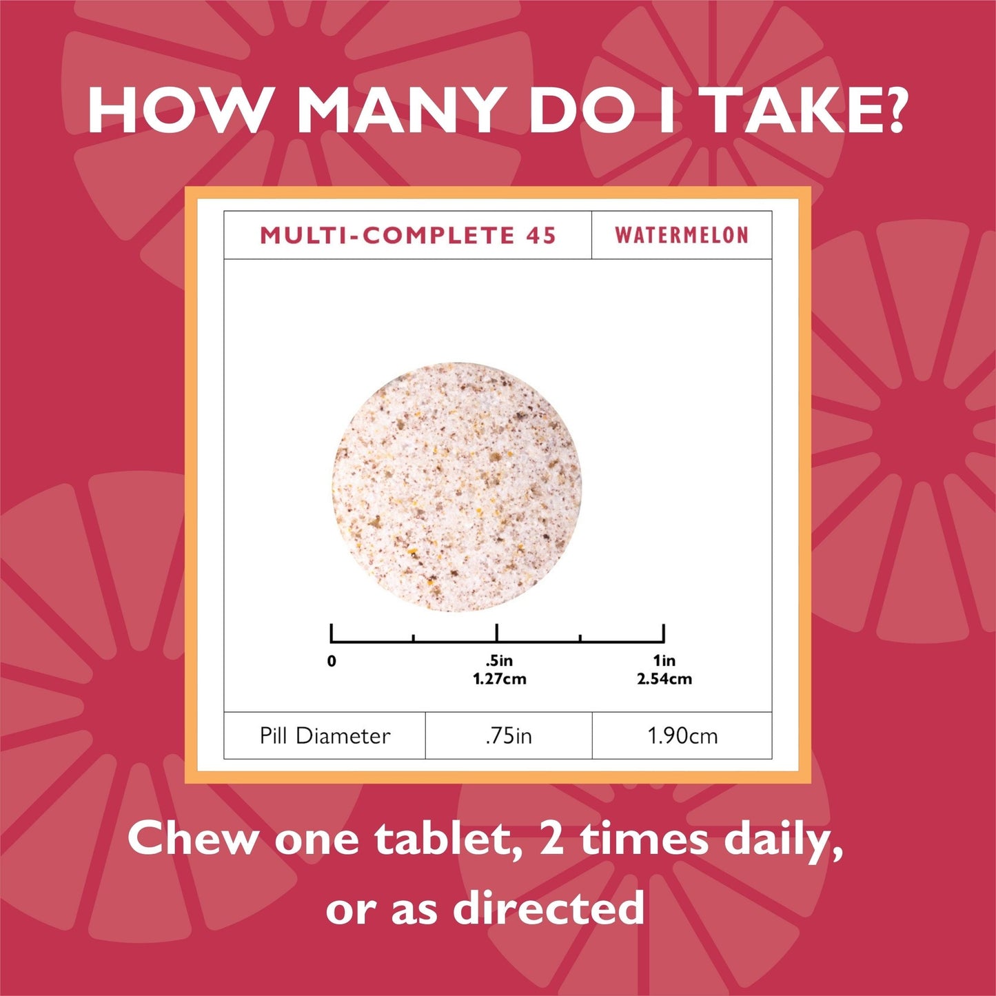 Multi-Complete 45 Bariatric Chewable Multivitamin with Iron