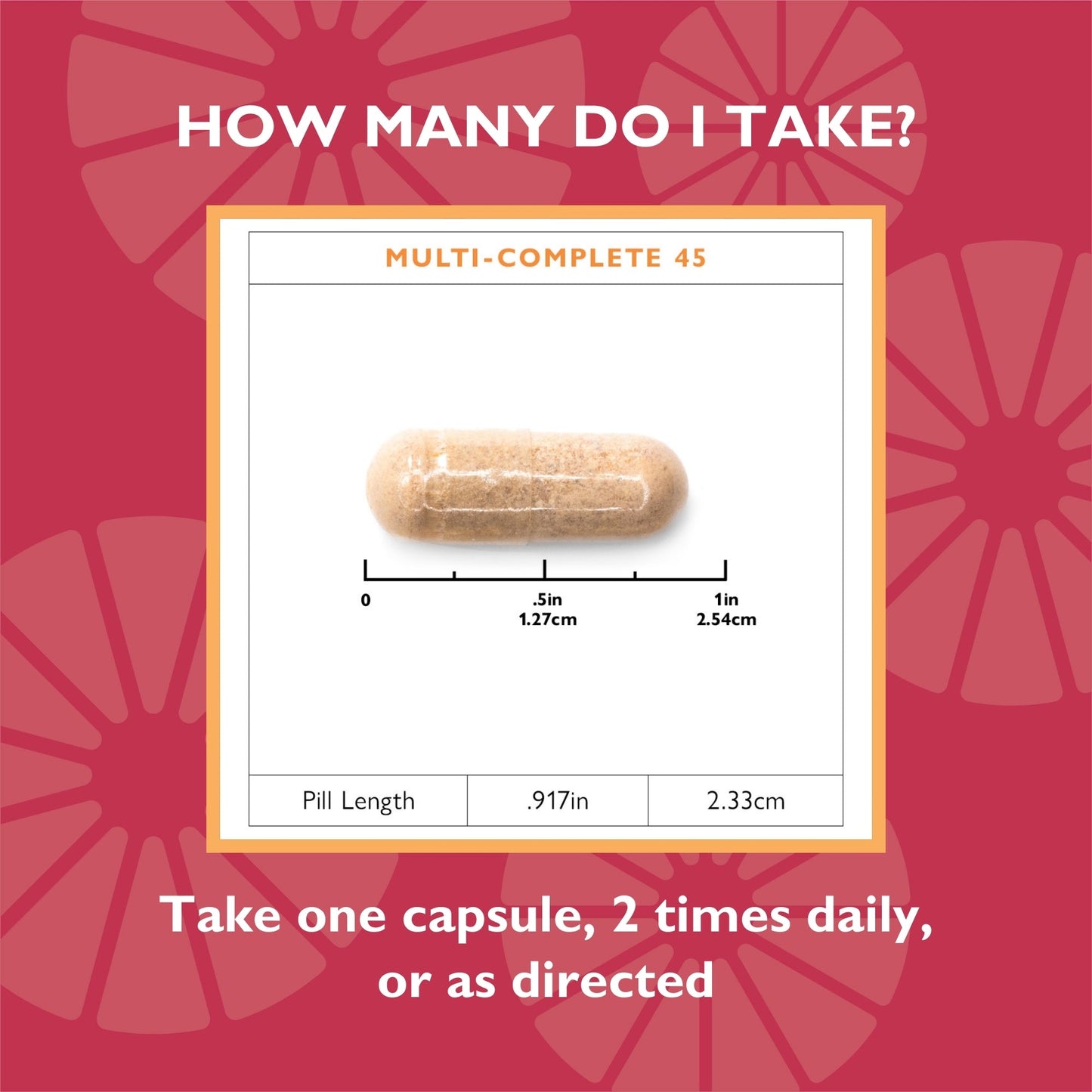 Multi-Complete 45 Bariatric Multivitamin with Iron Capsules