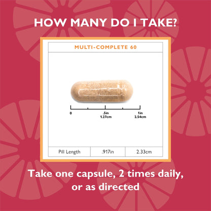Multi-Complete 60 Bariatric Multivitamin with Iron