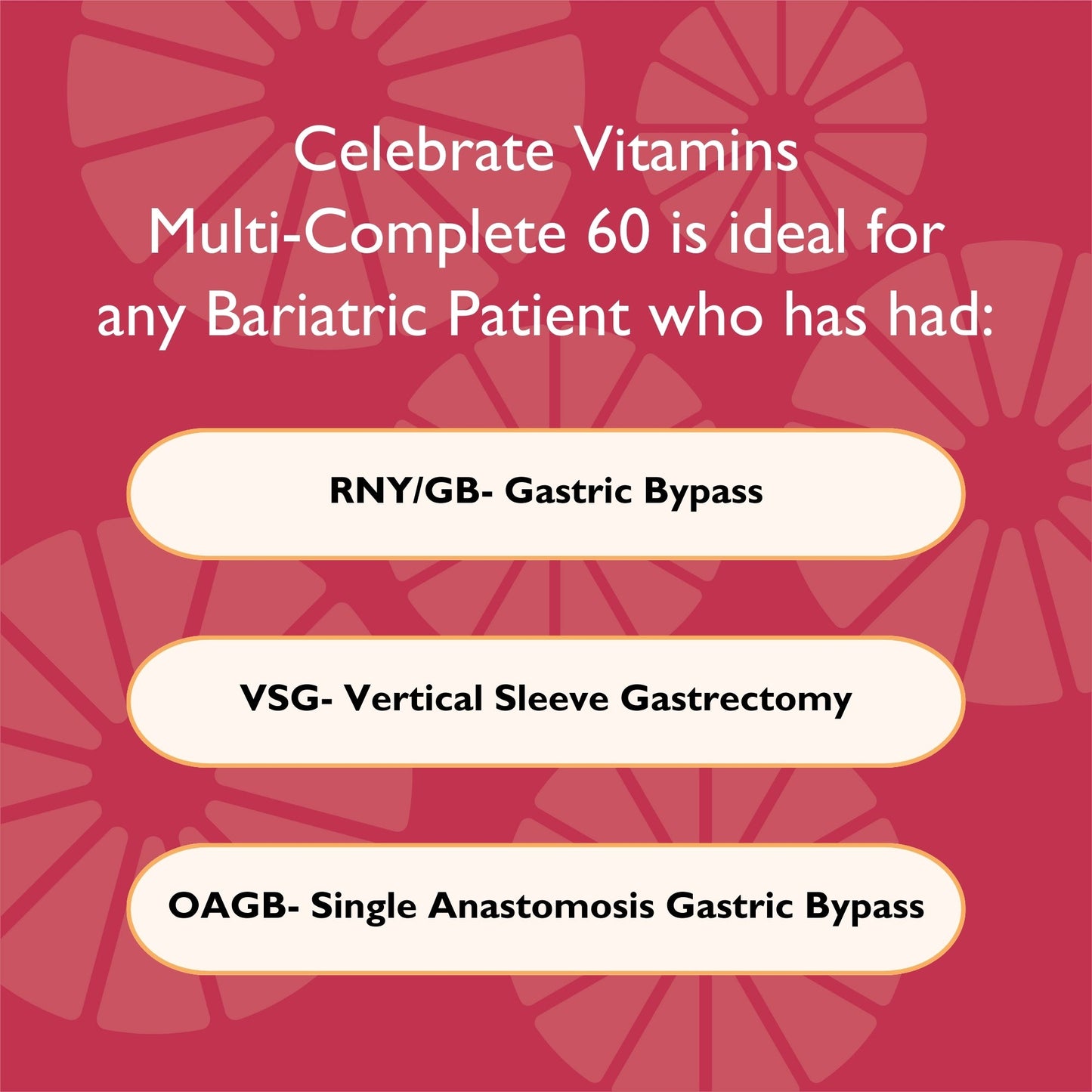Multi-Complete 60 Bariatric Multivitamin with Iron