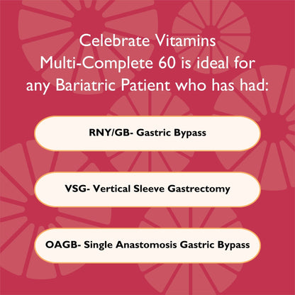 Multi-Complete 60 Bariatric Multivitamin with Iron