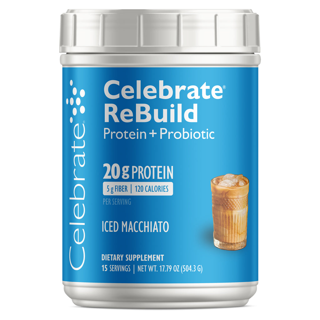 Celebrate® ReBuild Probiotic Protein Powder