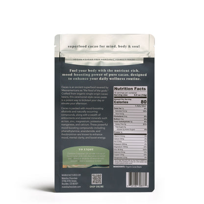 Ceremonial Reserve™ Ceremonial Cacao Paste, 100% Single Origin