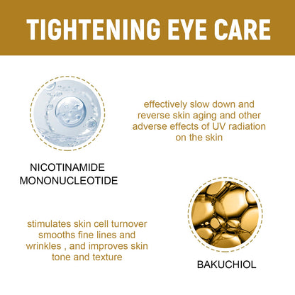 EELHOE Eye Patch Tightens Eye Lines, Moisturizes The Skin Around The Eyes, Dark Circles, Eye Bags, Elasticity, Repair, And Eye Mask