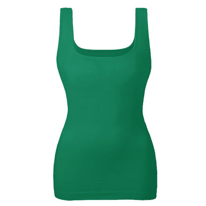Women's Tummy Control Shapewear Tank Tops Seamless Square Neck Compression Tops Slimming Body Shaper Camisole
