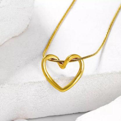 Stainless Steel Heart Necklace