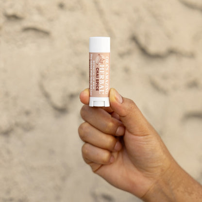 Natural Lip Balm, Herbal Infused, Chai Spice