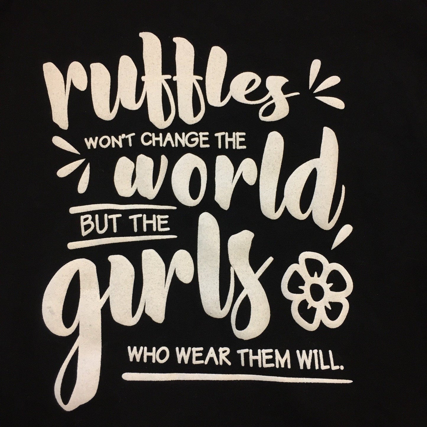 Change the World Denim Ruffle Cuff Shirts - Retiring