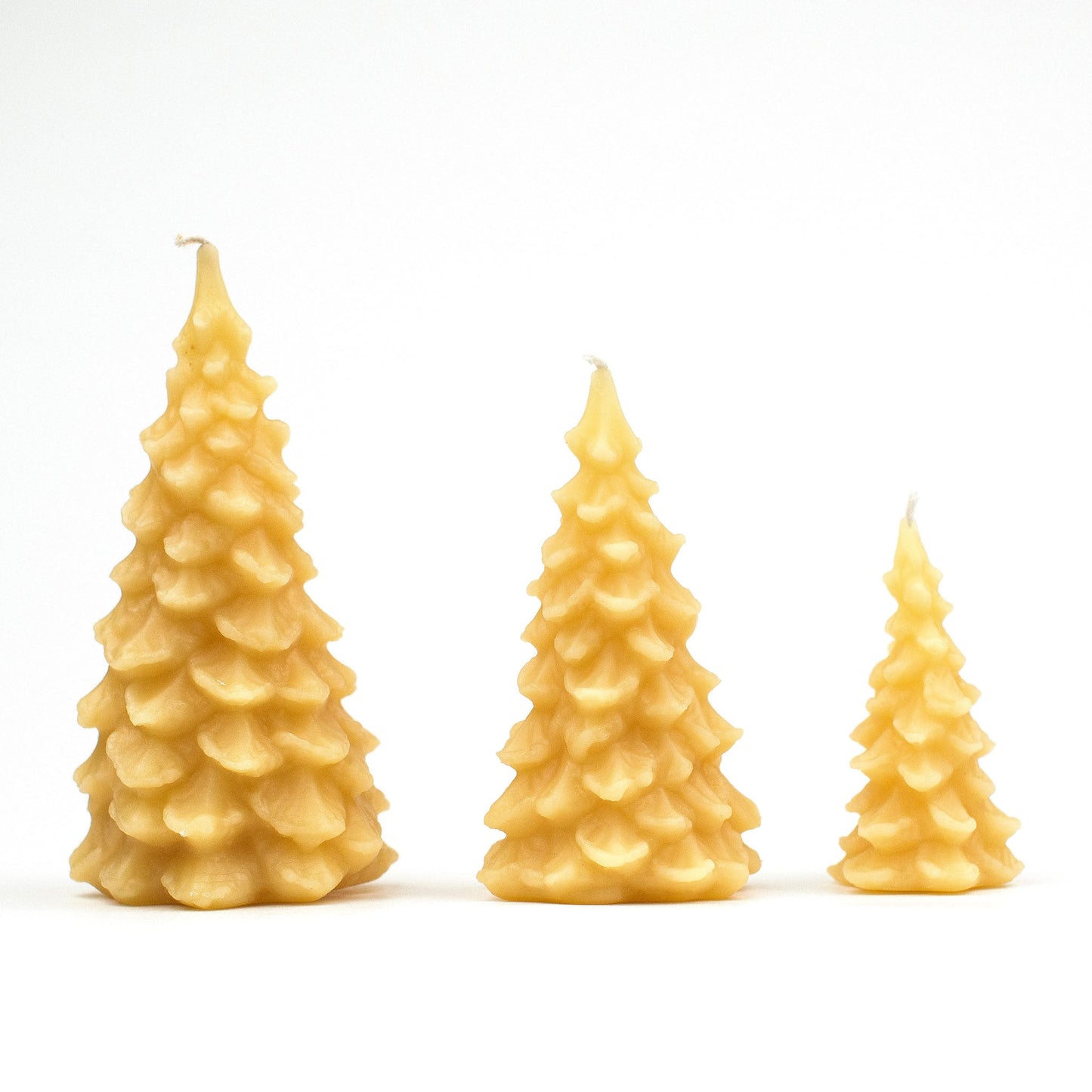 Beeswax Christmas Tree Candle