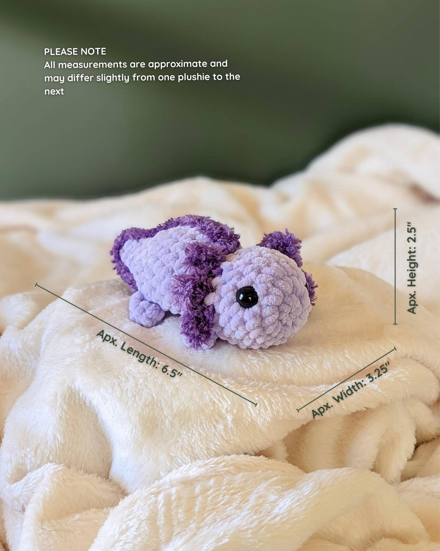 Chubby Axolotl Plushie