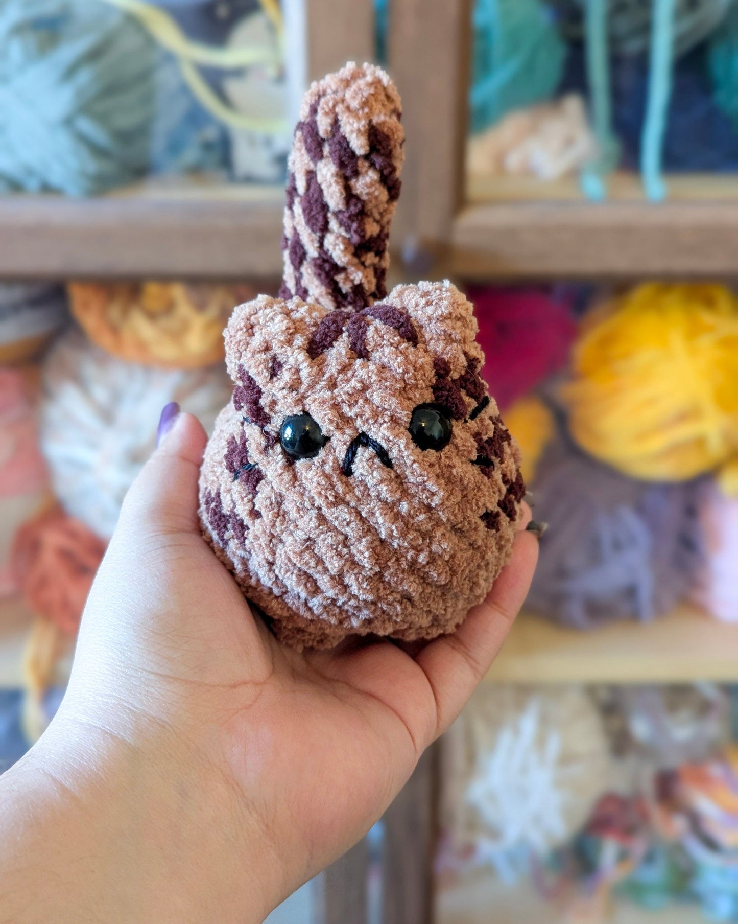 Chubby Tabby Loaf Cat Plushie