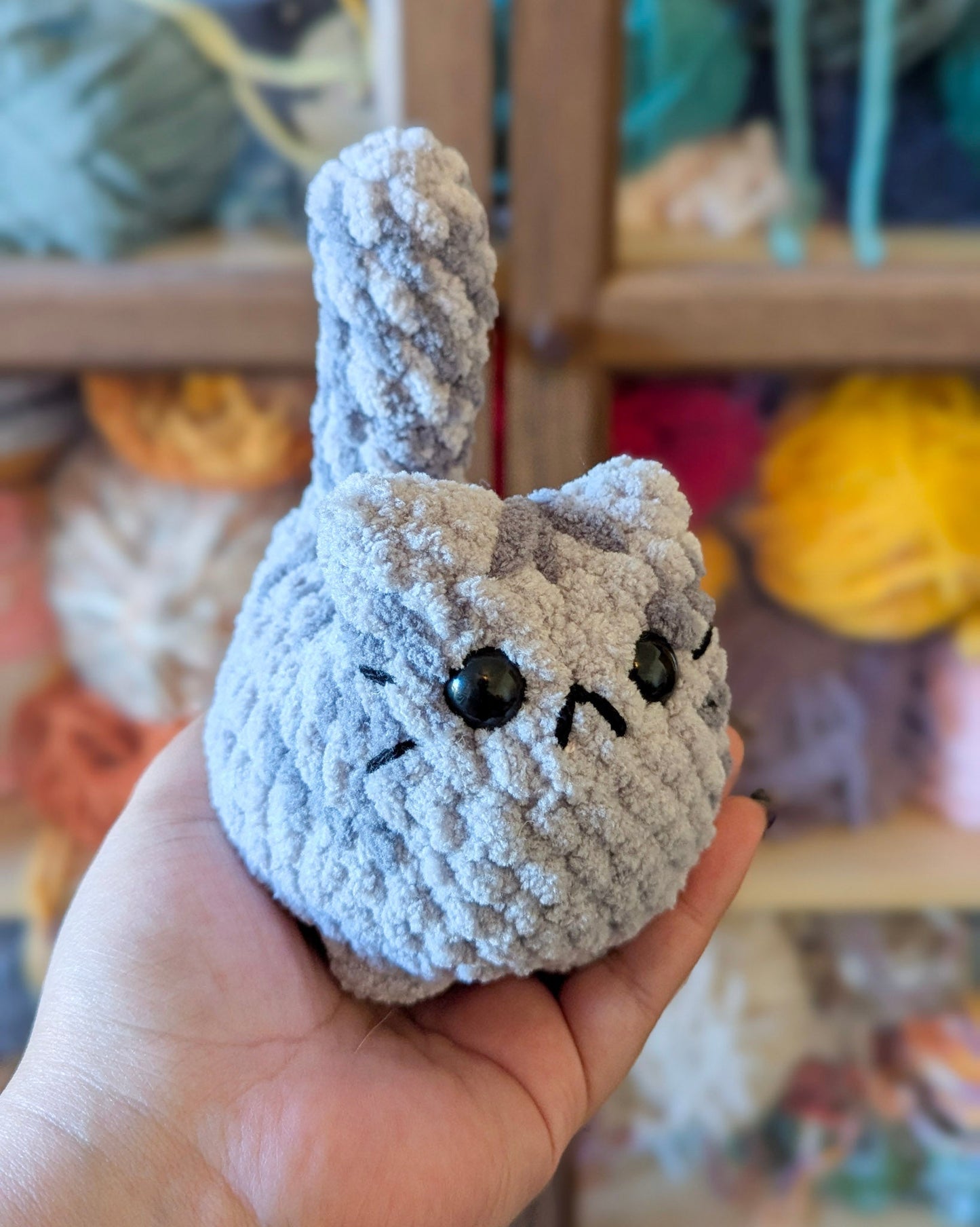 Chubby Tabby Loaf Cat Plushie