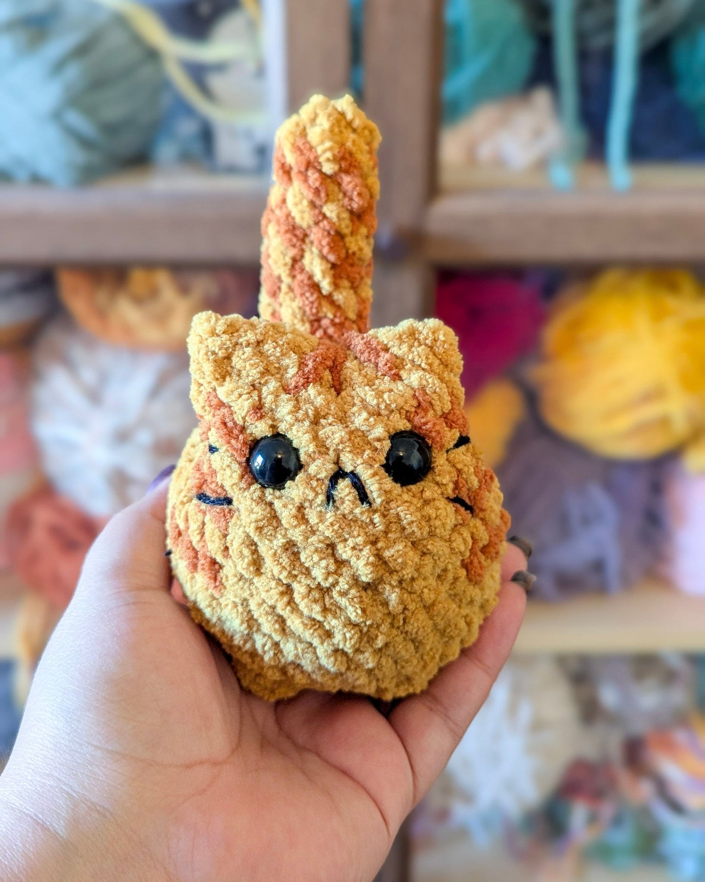 Chubby Tabby Loaf Cat Plushie