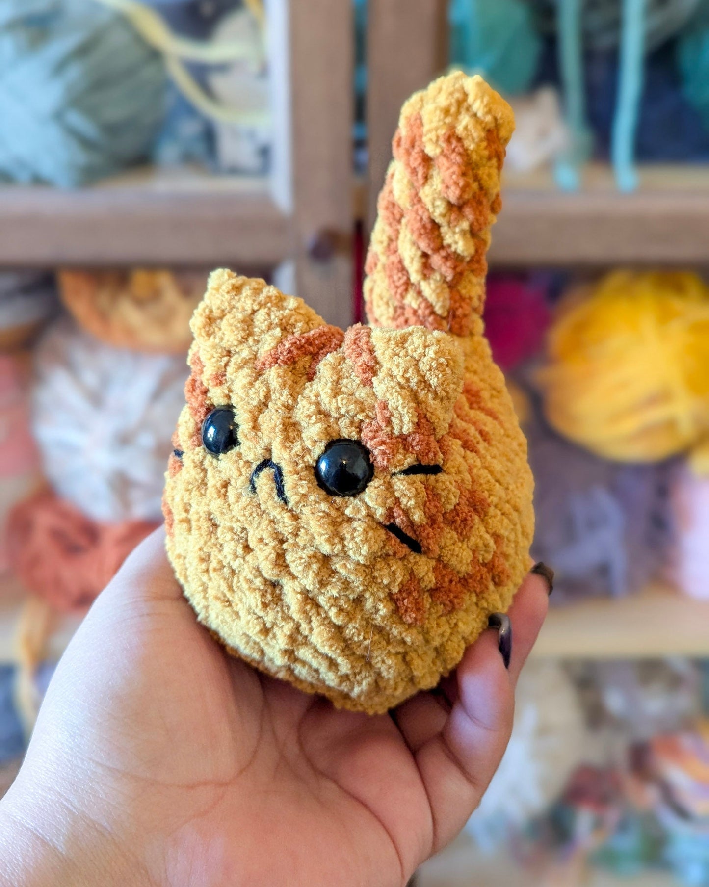 Chubby Tabby Loaf Cat Plushie