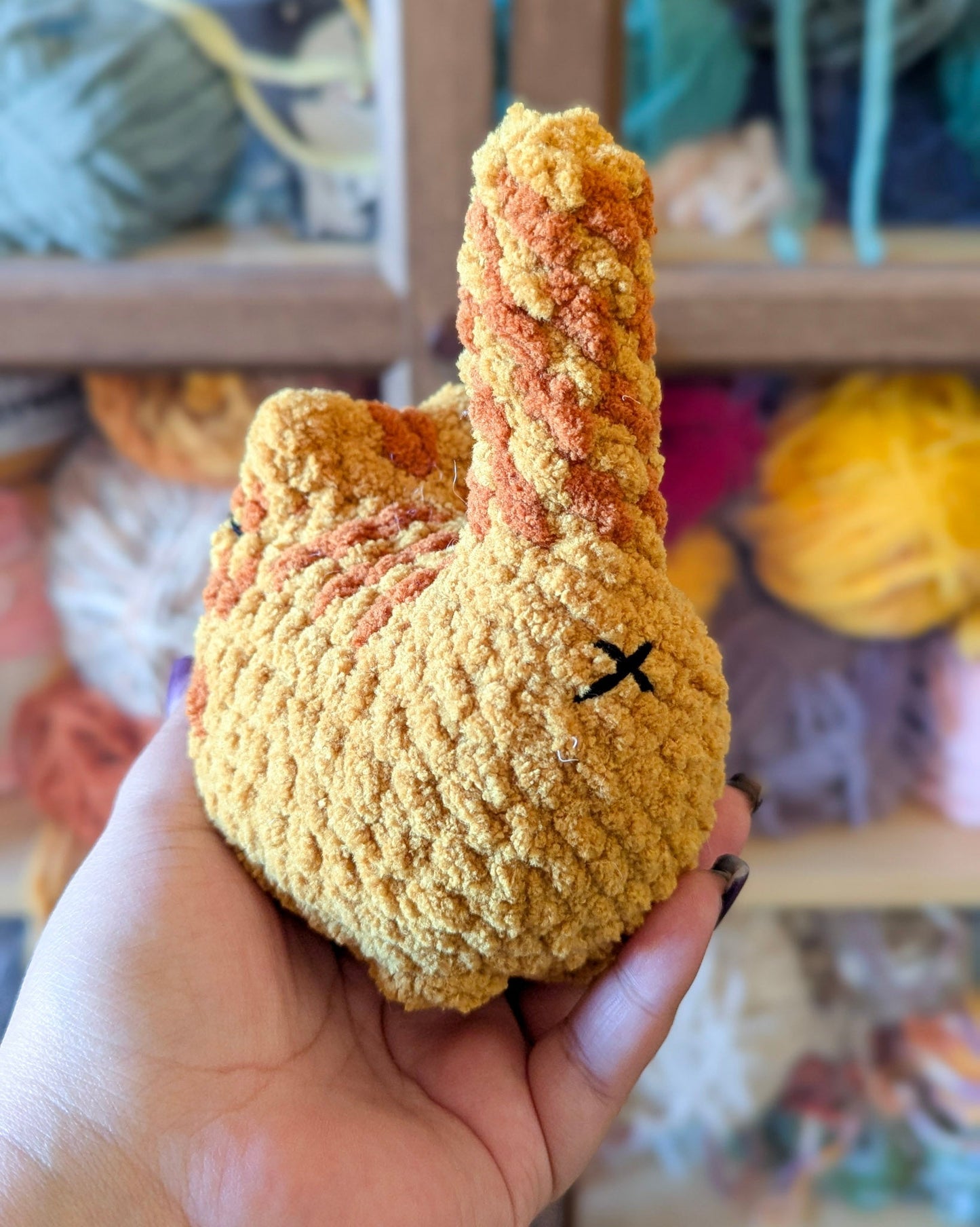 Chubby Tabby Loaf Cat Plushie