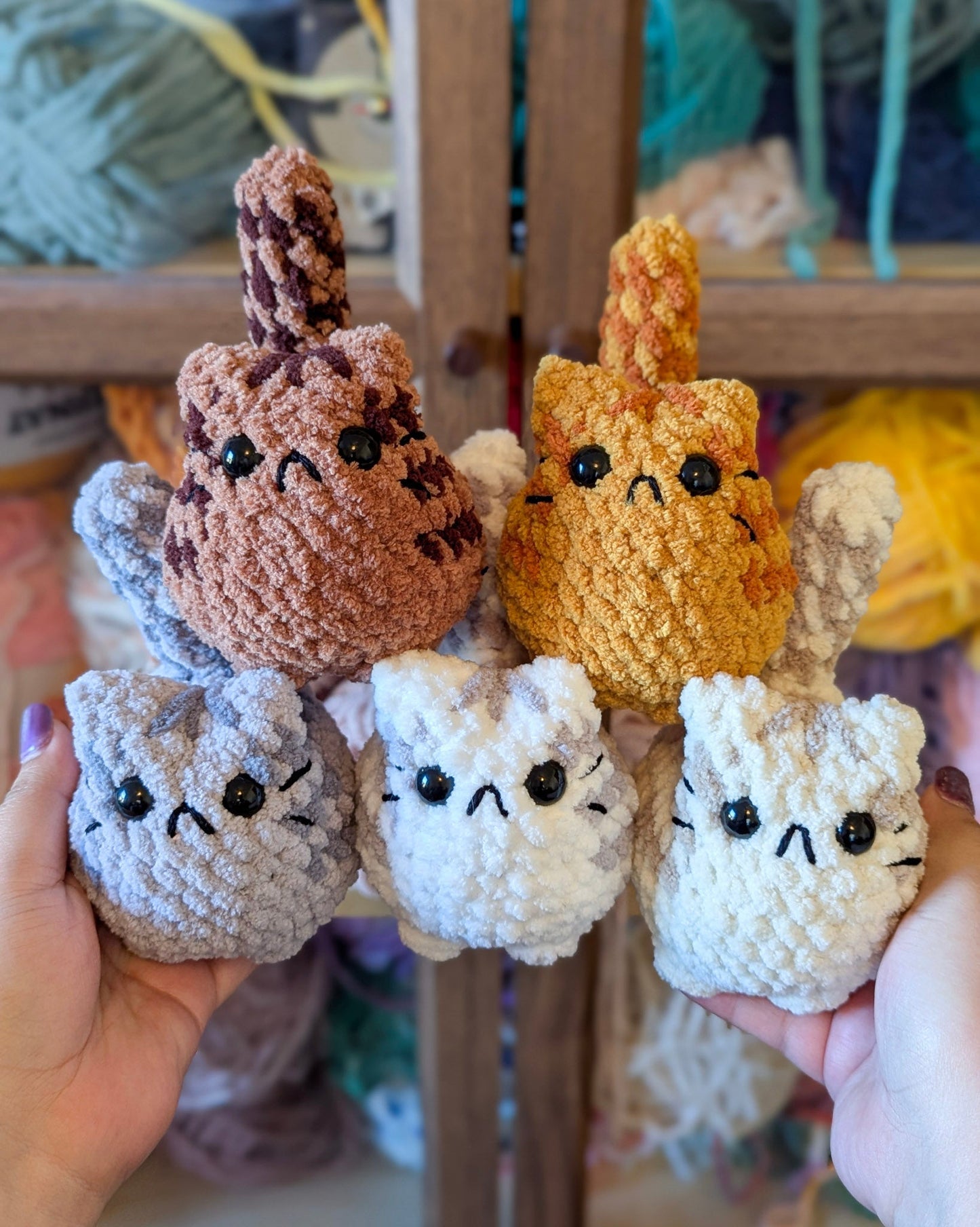 Chubby Tabby Loaf Cat Plushie
