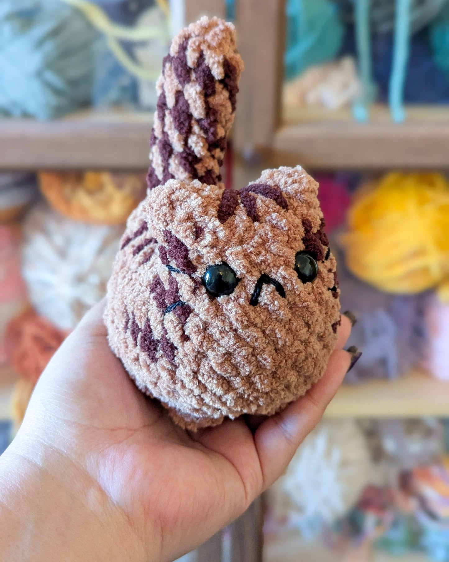 Chubby Tabby Loaf Cat Plushie