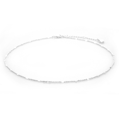 Moon Dancer 3mm Healing + Circles in the Sand Necklace Stack