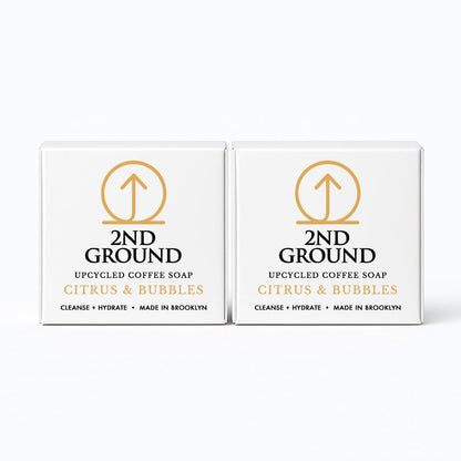 Double Shot - 2 Pack of Upcycled Coffee Soaps