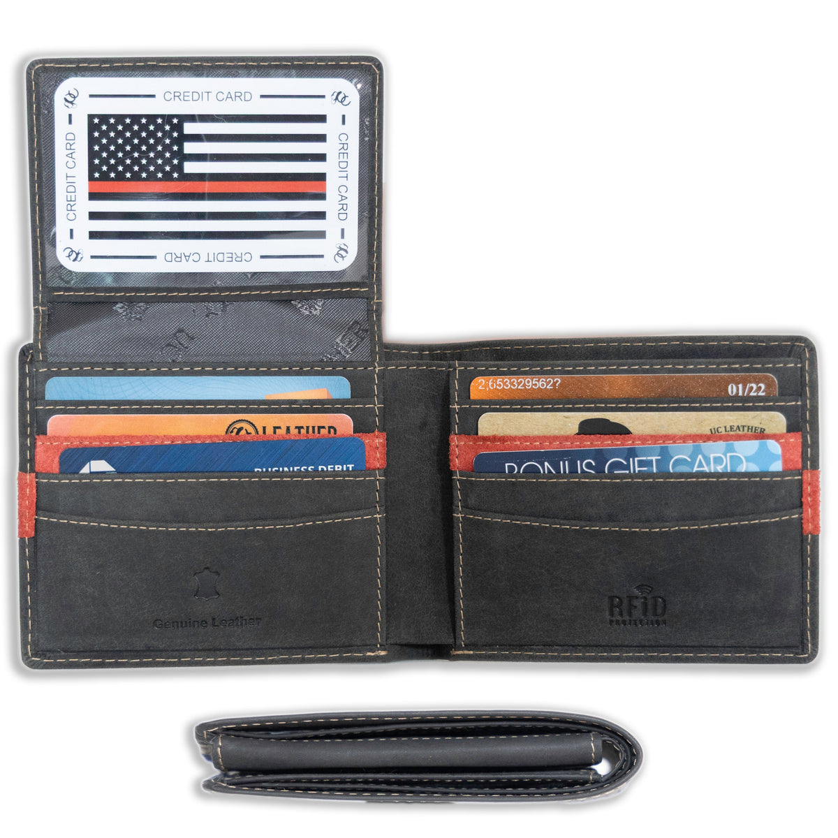 Leather Bifold Wallet
