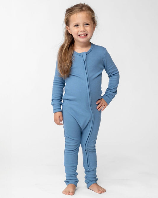 Bamboo Romper For Baby in Sky