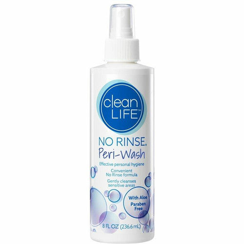 CleanLife No Rinse Peri Wash, 8 oz