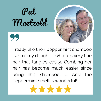 Cocoa & Fresh Mint Shampoo/Conditioner Bar