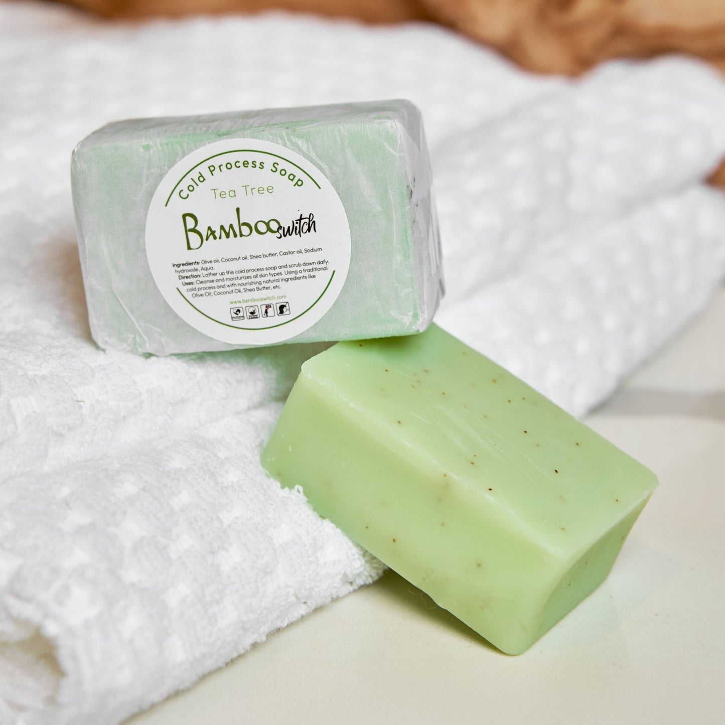 Cold Process Soap Bar | Tea Tree