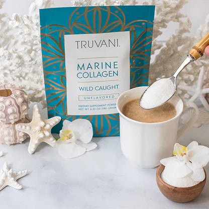 Truvani Marine Collagen Powder, Unflavored, 6.35 oz.