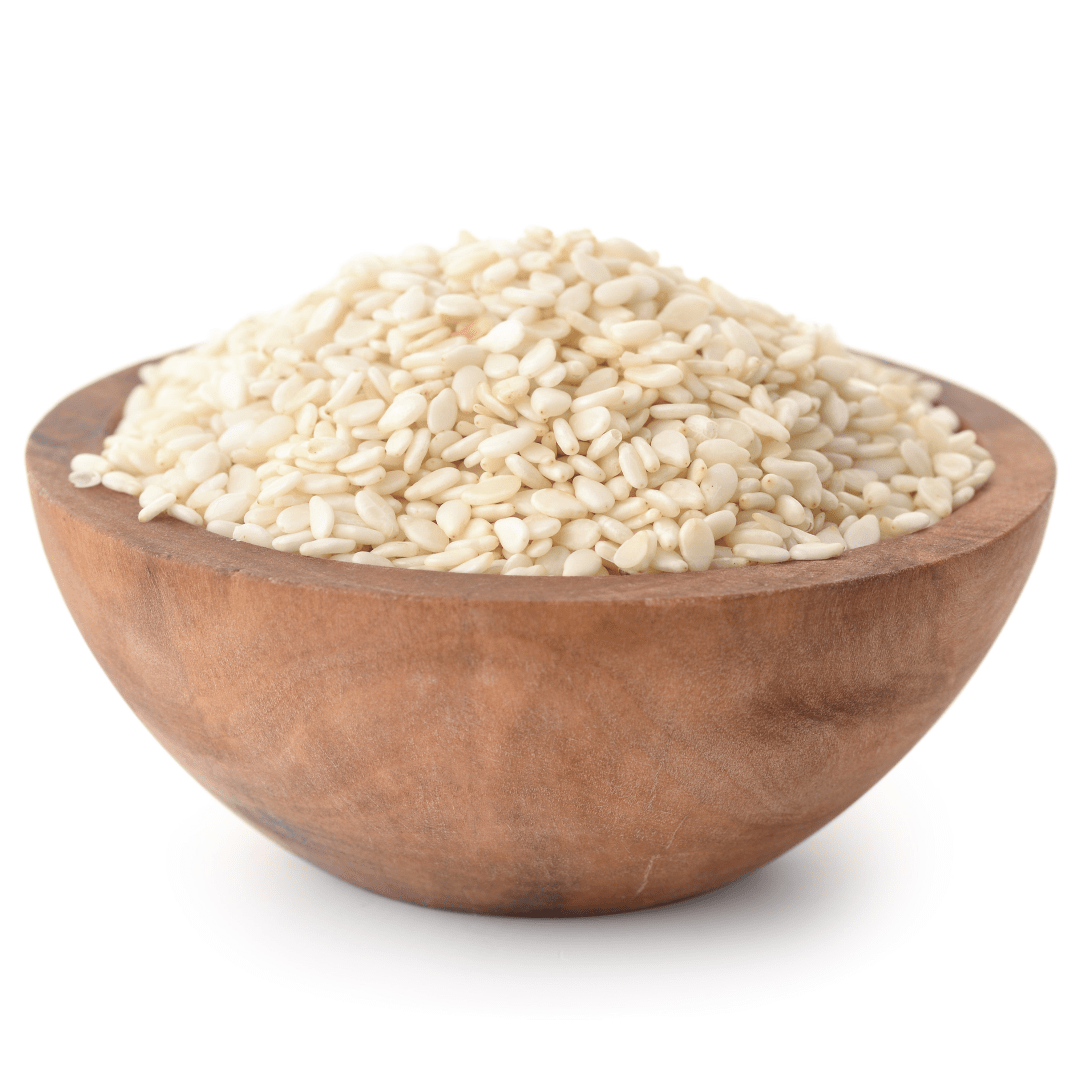 Sesame Seeds, White, Hulled, Organic