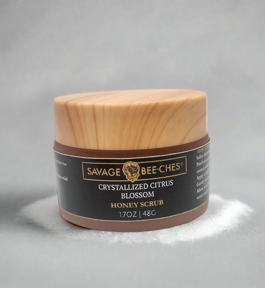Crystallized Citrus Blossom Honey Scrub 2.0 oz | 57 G
