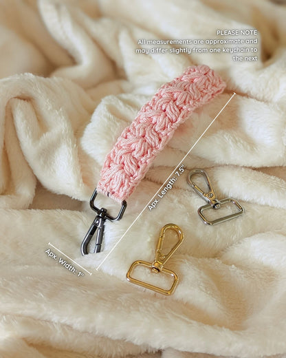 Custom Cotton Keychain Wristlet