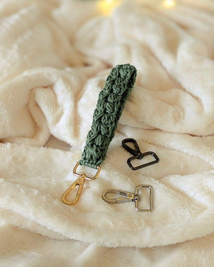 Custom Cotton Keychain Wristlet