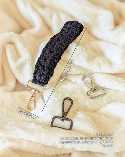 Custom Cotton Keychain Wristlet