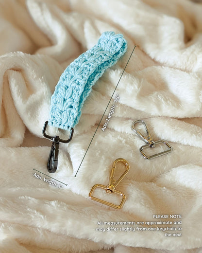 Custom Cotton Keychain Wristlet