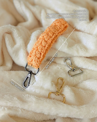 Custom Cotton Keychain Wristlet