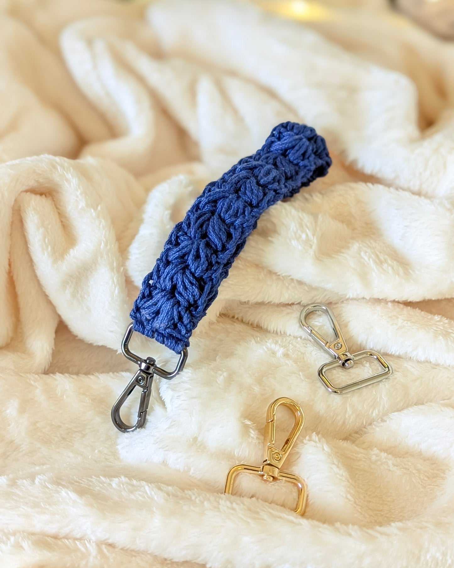 Custom Cotton Keychain Wristlet