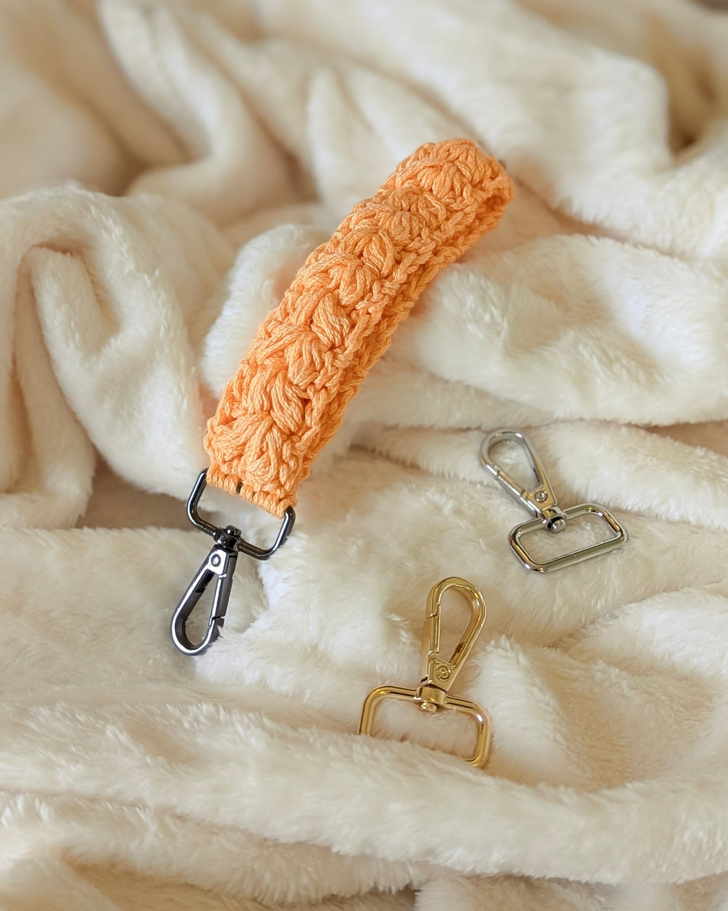 Custom Cotton Keychain Wristlet