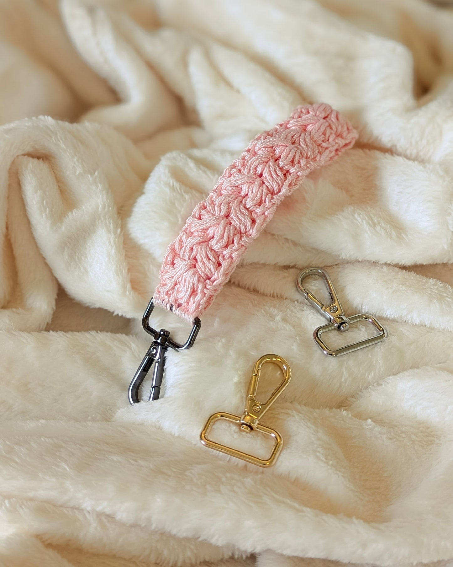 Custom Cotton Keychain Wristlet