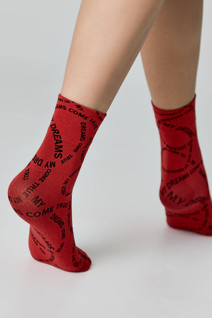 Dense Socks Conte Fantasy - Knitted "My dreams" Design