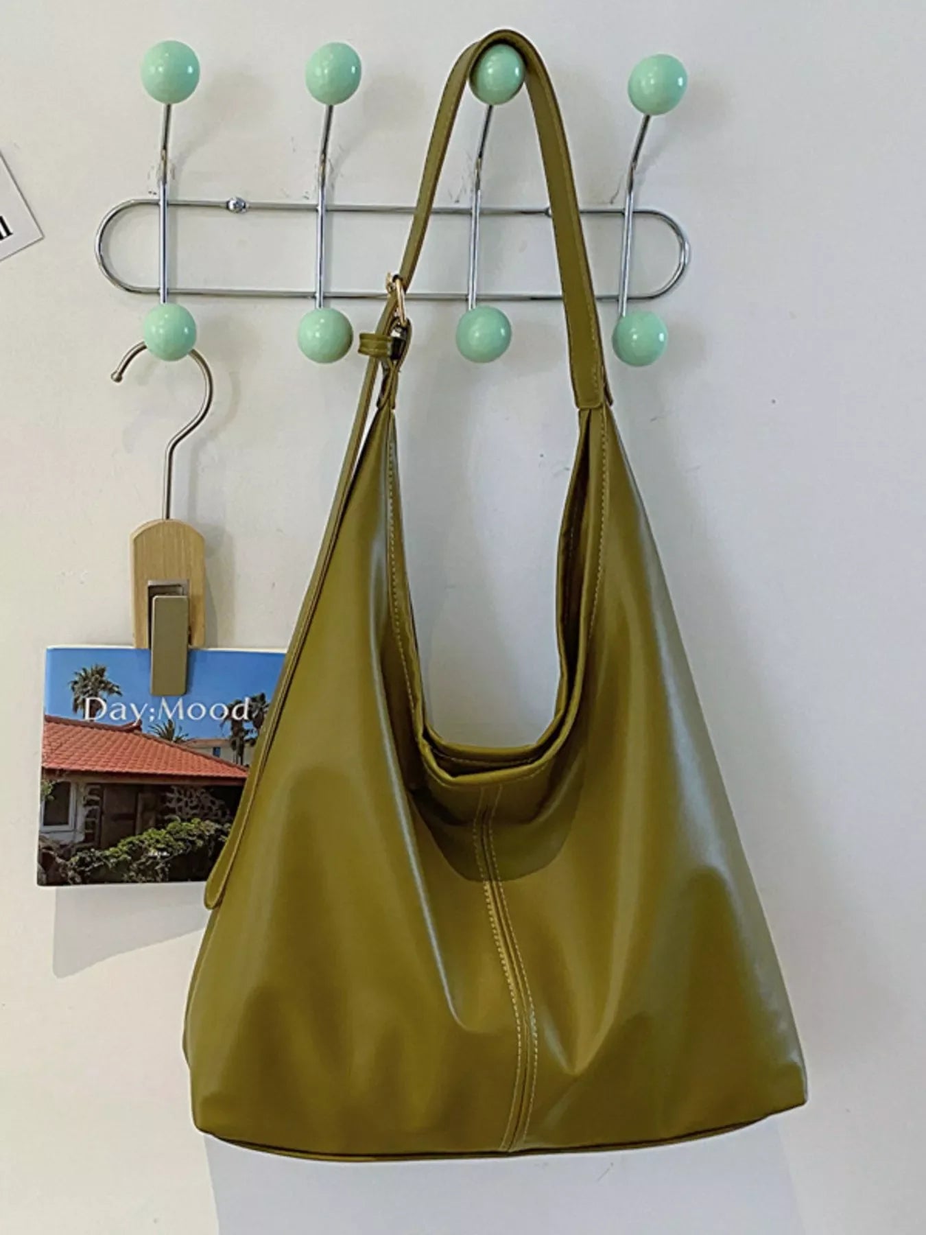 PU Leather Shoulder Bag