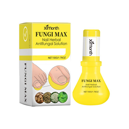 Ximonth Herbal Nail Care Solution Hand, Foot And Nail Cleansing And Repair Bright Nail Thick Toe Care Solution