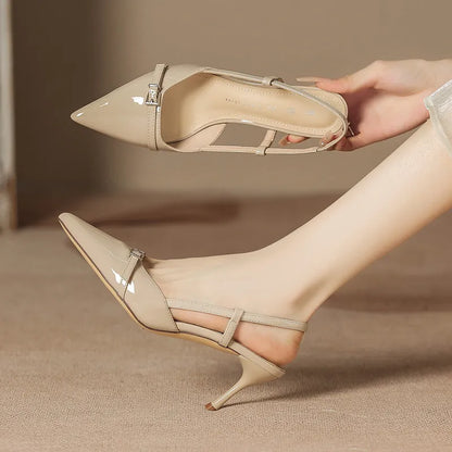 Point Toe Slingback Pumps