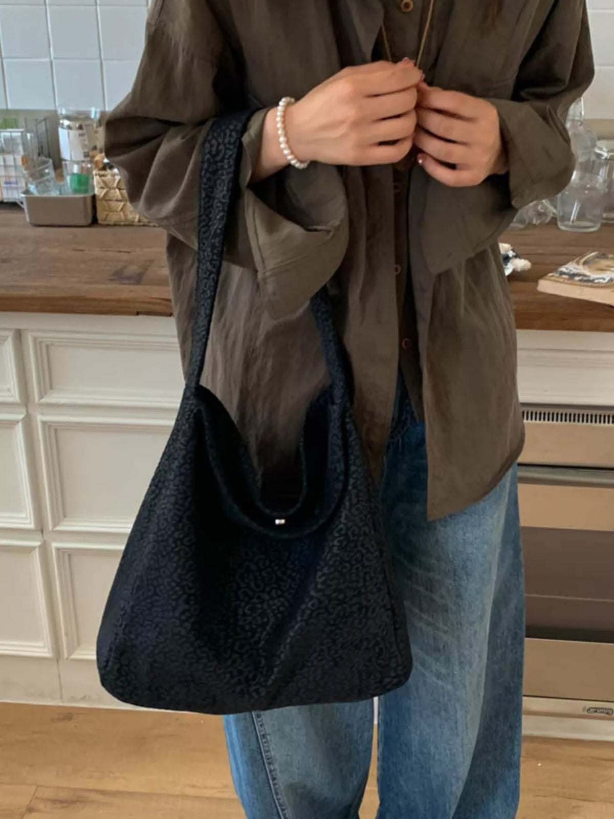 Leopard Print Tote Bag