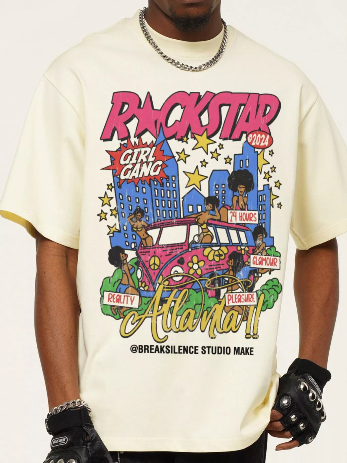 Men's Rockstar Graphic Short Sleeve T-Shirt